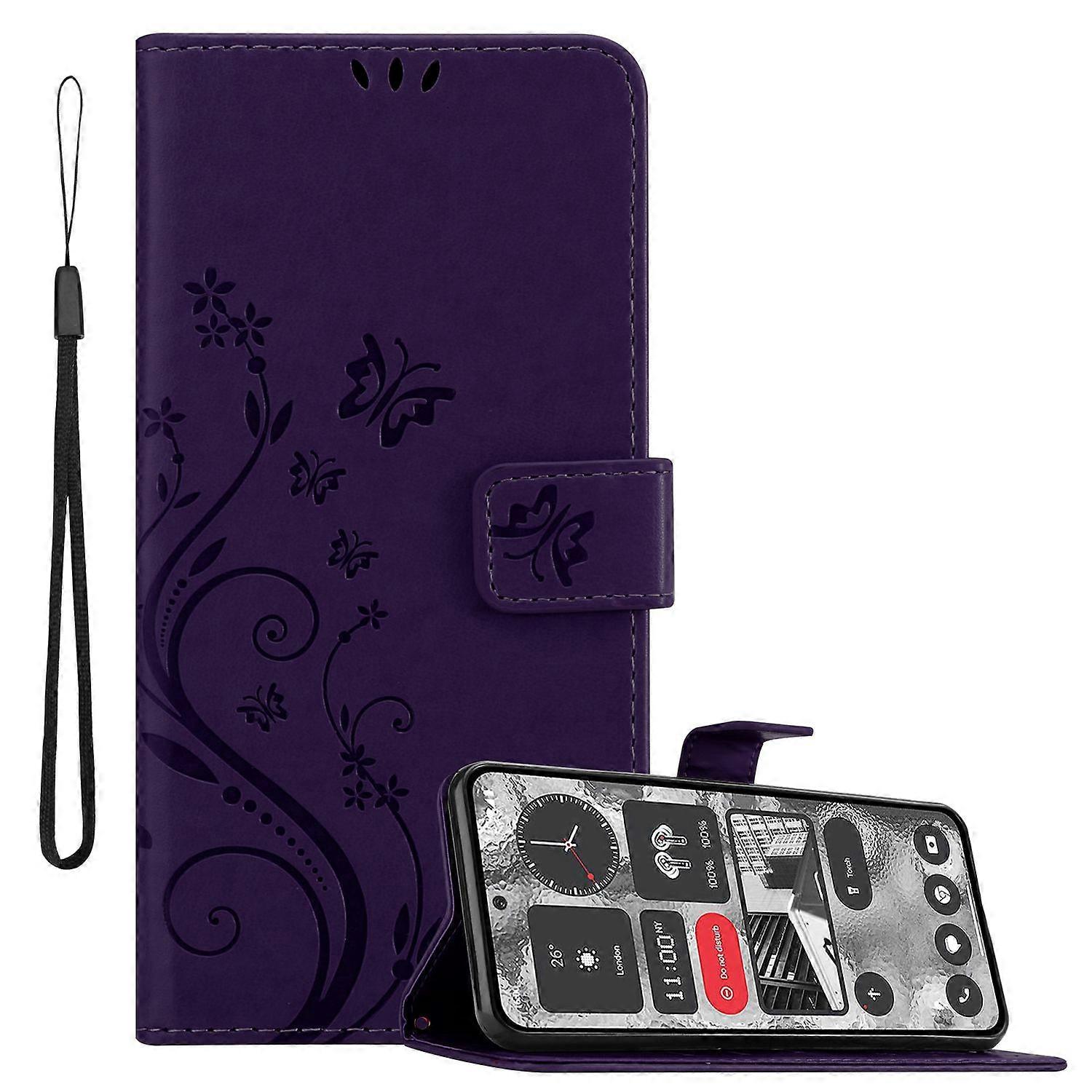 Nothing 2 Protective Case Sleeve - with Floral Pattern and Card Slot