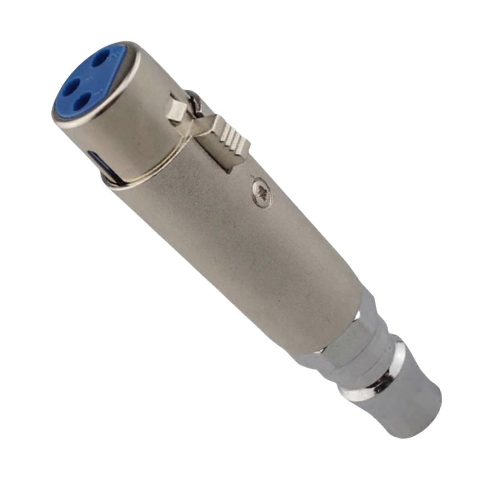 Adapter for VacuLock to 3XLR with SelfLocking Bendable Connector CorrosionResistant Finish