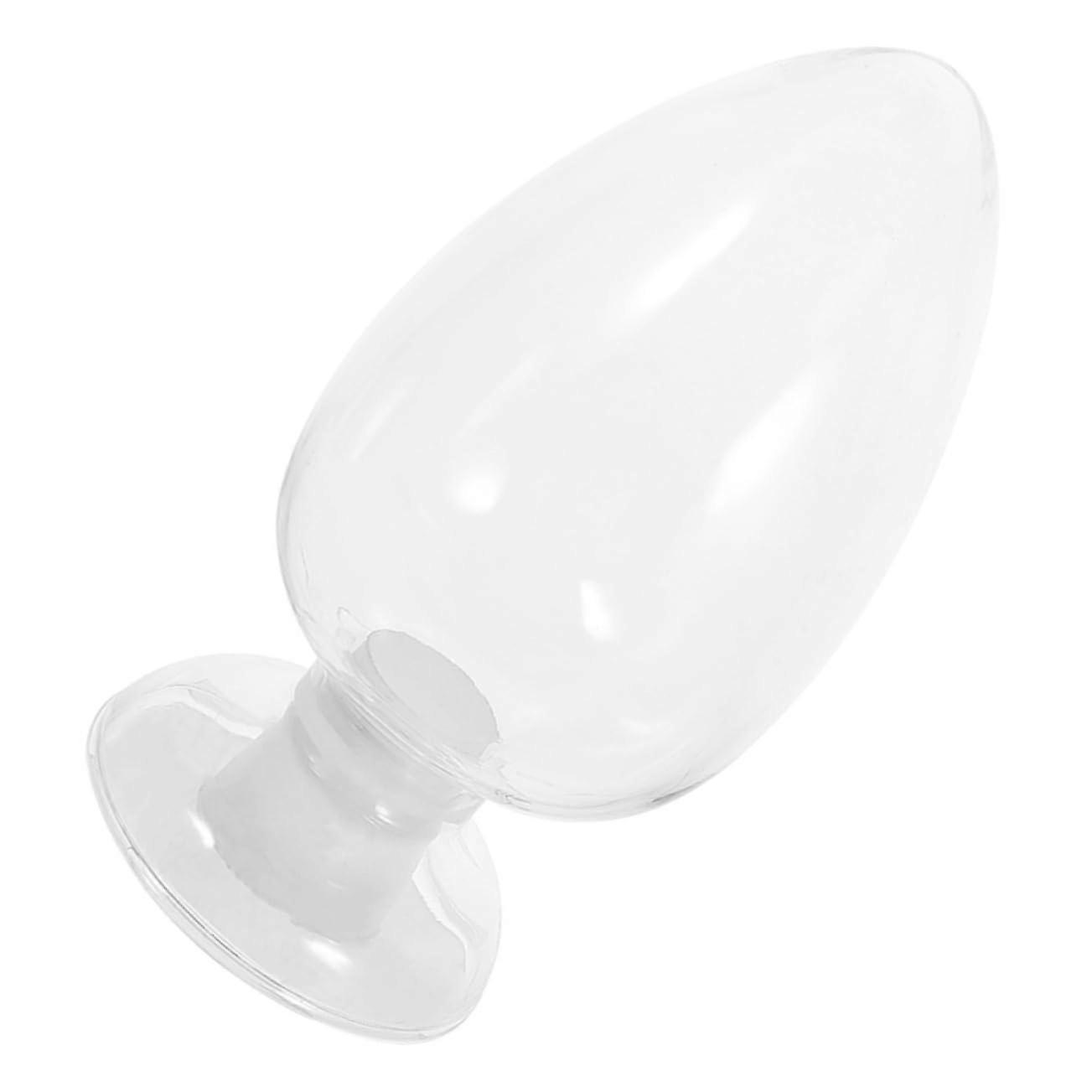 Glass Laboratory Bottle Erlenmeyer Flask with Stopper, Transparent Design for Lab Sample Storage