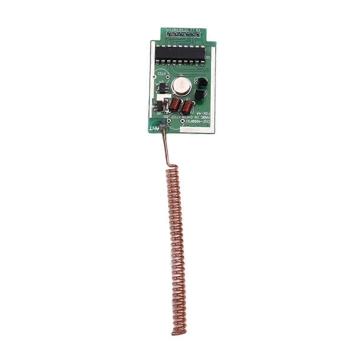 433M Wireless Transmitter Module 4000 Meters Long-Distance Transmitter Module High-Power Uncoded Transmitter