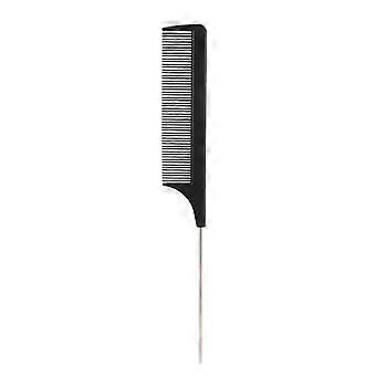 Heat-resistant steel needle tip comb, highlighting comb, professional salon hair coloring comb, high-temperature resistant hair dyeing comb.