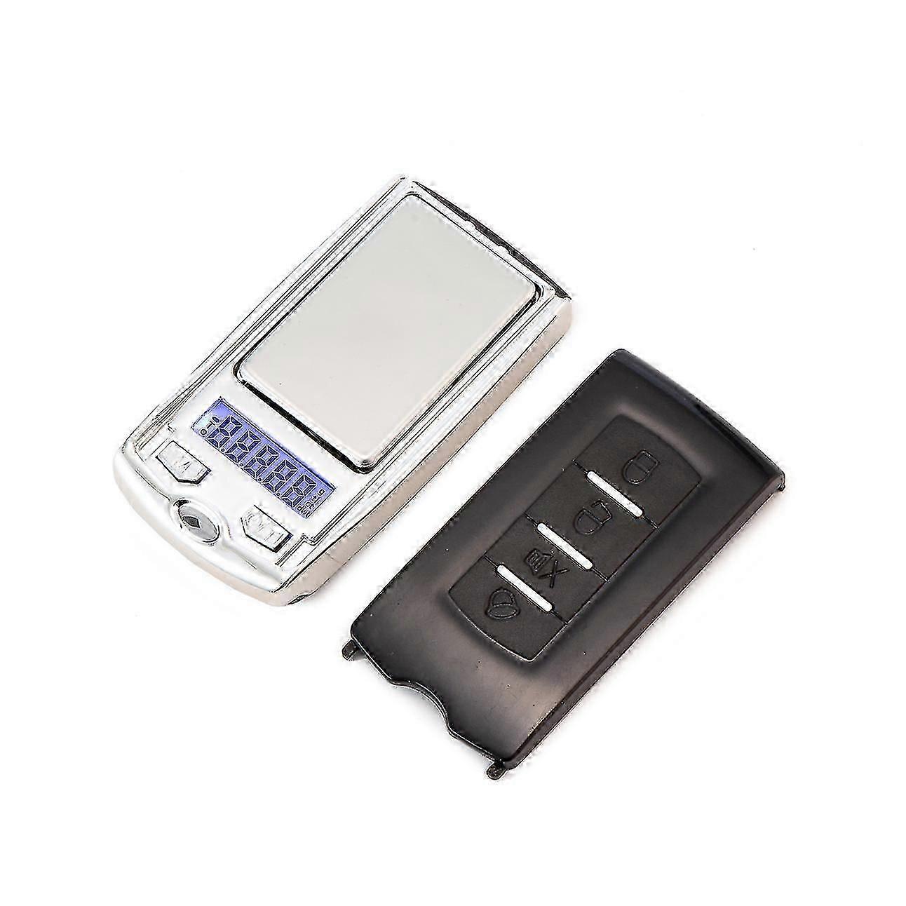 Digital Mini Scale With Lcd Display Tare Function High Sensitivity Car Key Shape Scale