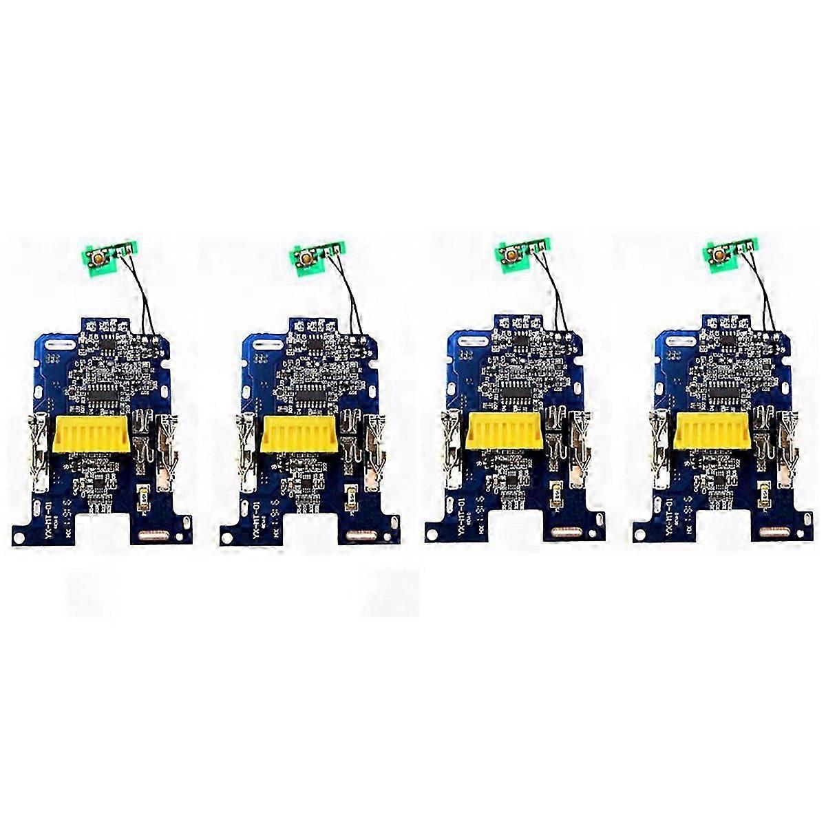 4Pcs BL1830 Li-Ion Battery BMS PCB Charging Protection Board