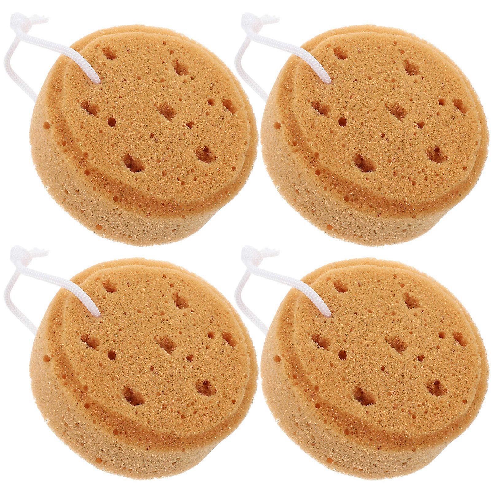 Bath Sponge Loofah for Shower Use 20Pcs Round Exfoliating Body Scrubber