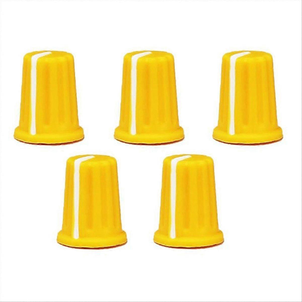 EQ Rotary Knob Replacement Equalizer Potentiometer Fader Knobs Push Rod Cap, Knob Cap-E