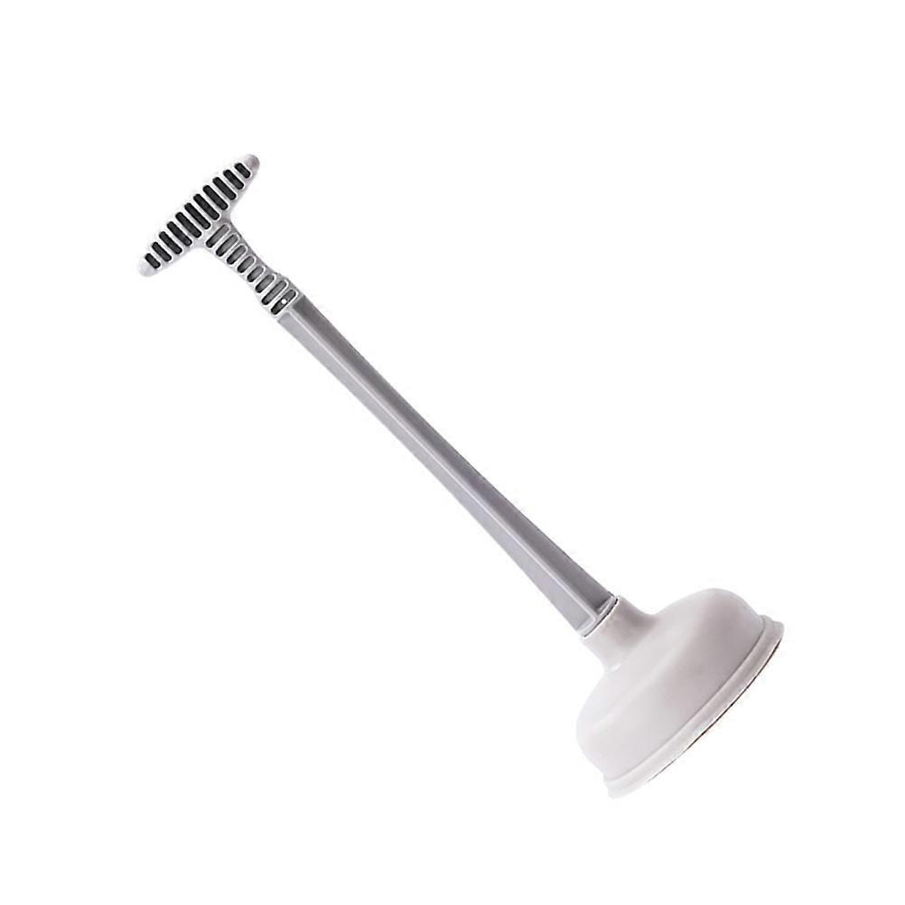 Sewer Cleaning Tools Practical Suction Sanitary Sewer Office Use Grey ABS Rubber 41.5*14.5cm 2Pack