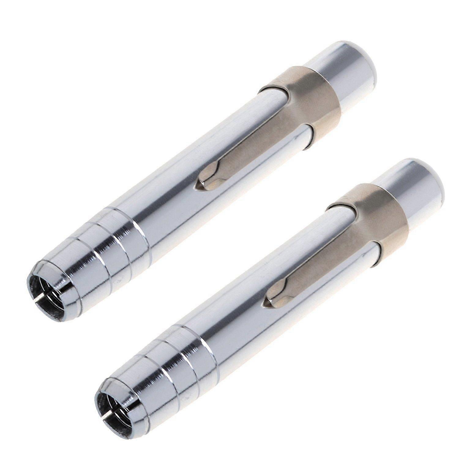 2 PCS Silver Aluminum alloy Chalk Keeper Holder