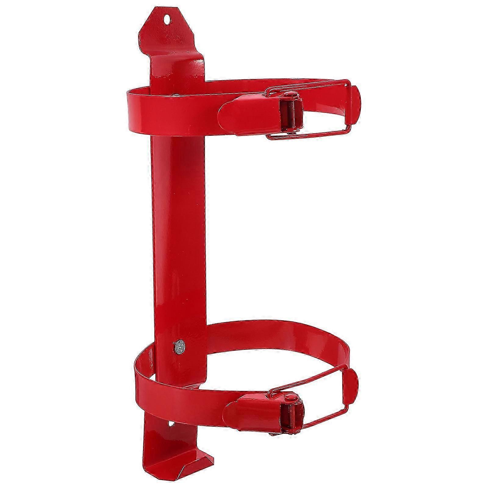 Fire Extinguisher Bracket Wall Mount Adjustable Holder 2kg Red