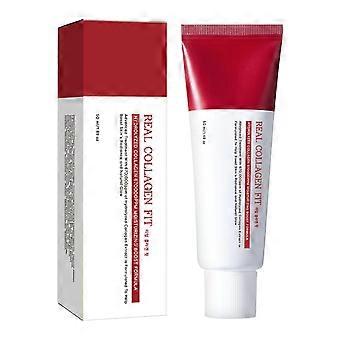 Real Collagen Fit, Hydrolyzed Collagen Night Facial Mask, Peel Off Facial Mask, Hydrating & Firming, Shrinking Pores, Glass Skin