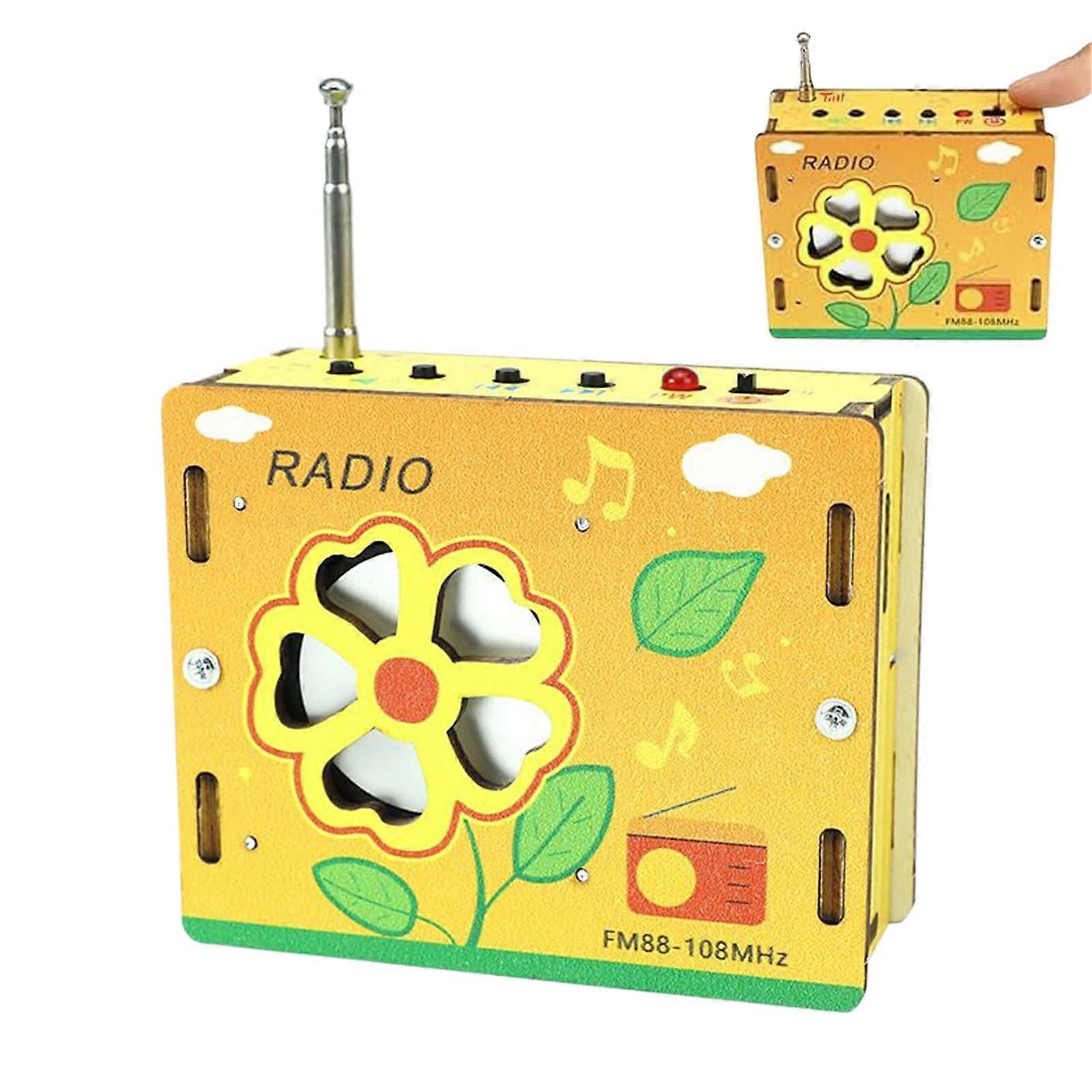 STEM Radio Kit with Components and Instructions, DIY Electronics for Students Classroom Projects