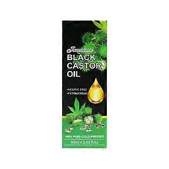 Jamaicaanse Zwarte Castor 60ml Olie Haargroei Wimpers En Wenkbrauwen Zwarte Castor Olie