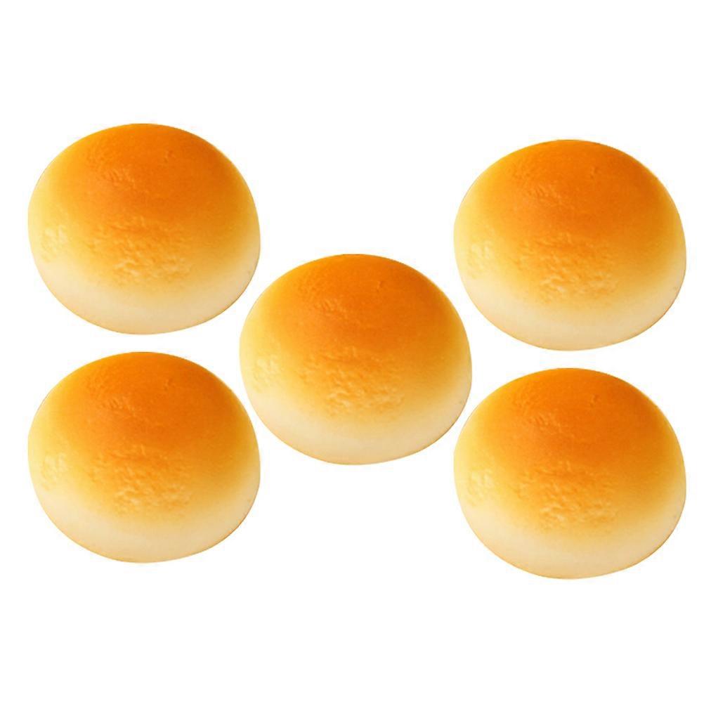 Lifelike Simulation Bread Model PU Bread Model for Decor 15Pcs Set