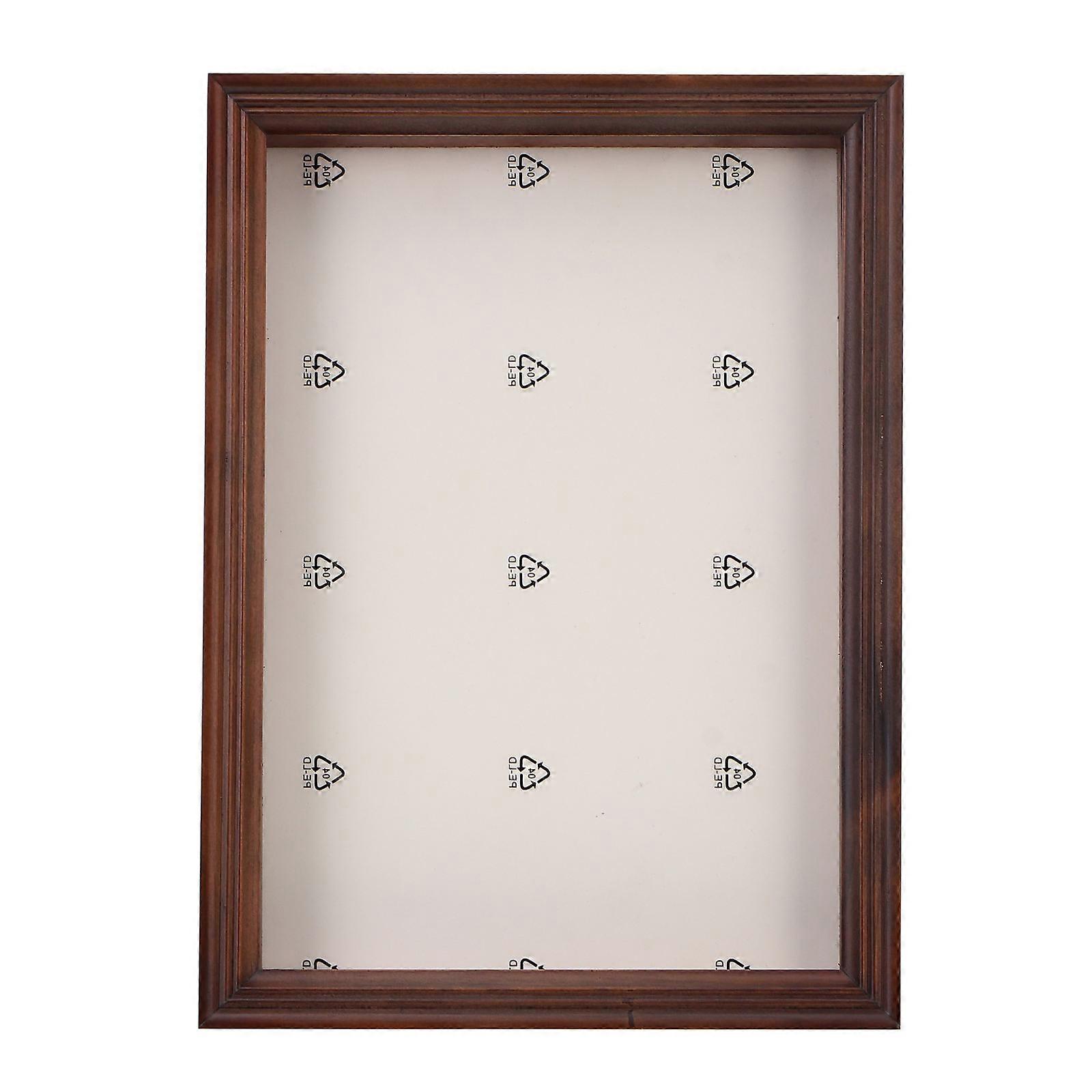 Coffee Dry Flower Shadow Box Frame for Display Keepsakes A4 Size