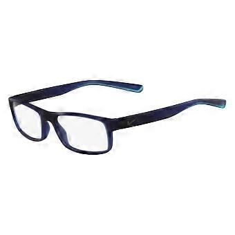 Eyewear Frames NIKE NIKE 7090 411 MATTE NAVY/PHOTO BLUE 53/17/140 MALE