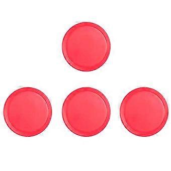 8 Pcs 50mm Red Air Hockey Pushers Pucks Replacement For Game Tables Goalies Header Kit Air Hockey Equipment Accessories