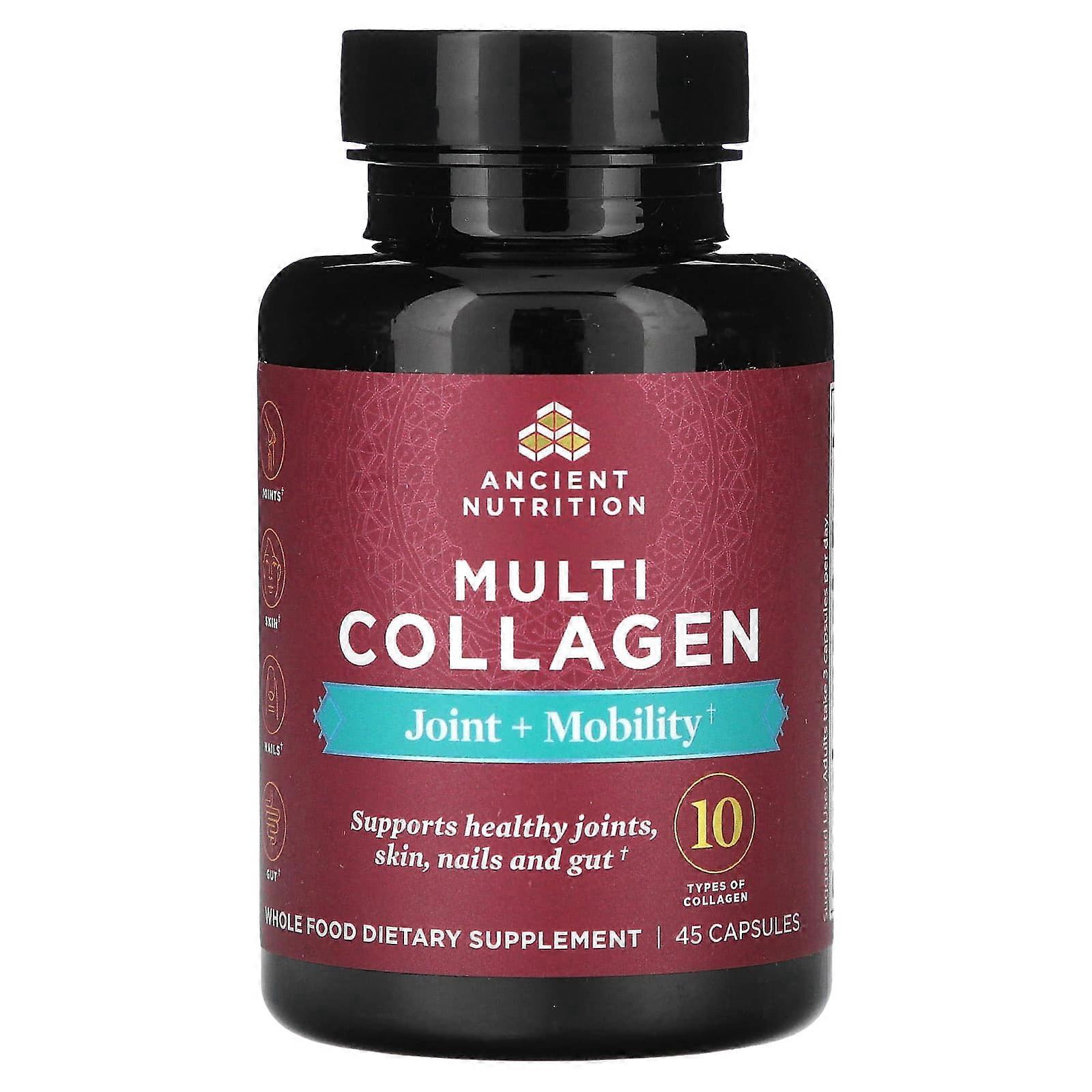 Ancient Nutrition, Multi Collagen, Joint + Mobility, 45 Capsules