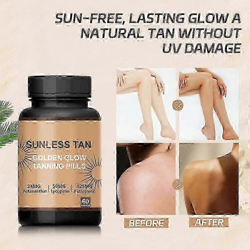 Découvrez les gélules autobronzantes Natural Glow enrichies en caroténoïdes pour un bronzage rapide et sans soleil et un éclat lumineux longue durée_ynae2