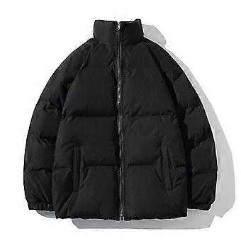 Winter Jacket Men Parkas Thicken Warm Coat Mens Stand Collar Solid Color Casual Parka Women Fashion New Streetwear 5XL