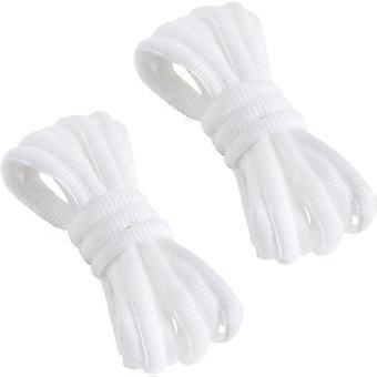 2 Pairs Oval Replacement Shoelaces, Compatible with Sneakers, Athletic Trainers, Basketball Shoes, Running Shoes