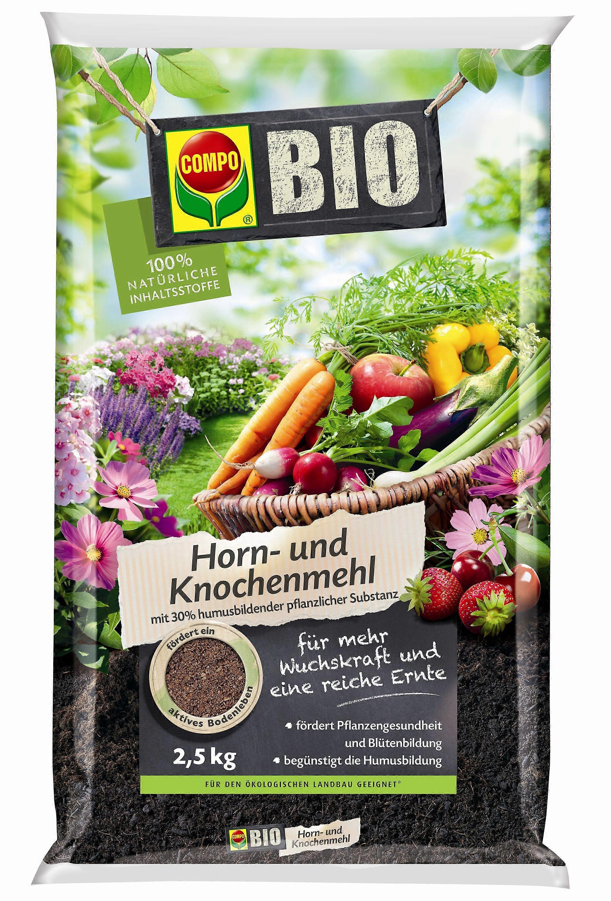 CORNo COMPO BIO e farina ossea, 2,5 kg