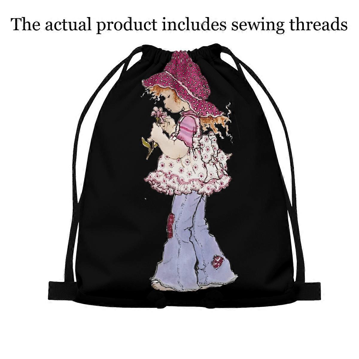 CUVKM Cabbage Patch Backpack Suitable for Theme Parks - Cabbage Patch Themed Bag with Cabbage Patch Print, Double-Sided -Pqasd