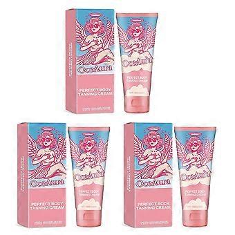 Perfect Body Tanning Cream, Dark Tan Enhancer Cream, Sun-Kissed Skin Accelerator Tanning for All Skin Types