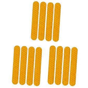 12x Reflective Stickers Waterproof Warning Strip Night Reflective Stickers compatible with Ninebot Max G30
