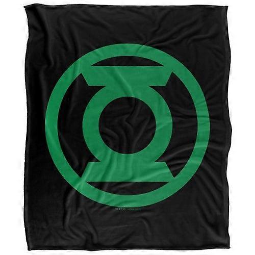 Green Lantern Emblem Supersoft Blanket