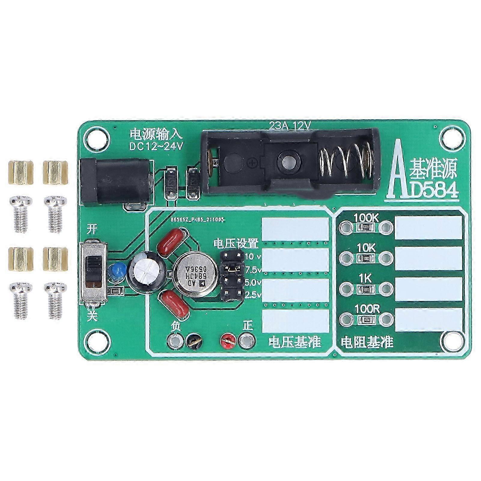 AD584 4 Channel Voltage Resistance Reference Module High Accuracy Multimeter Calibration Module