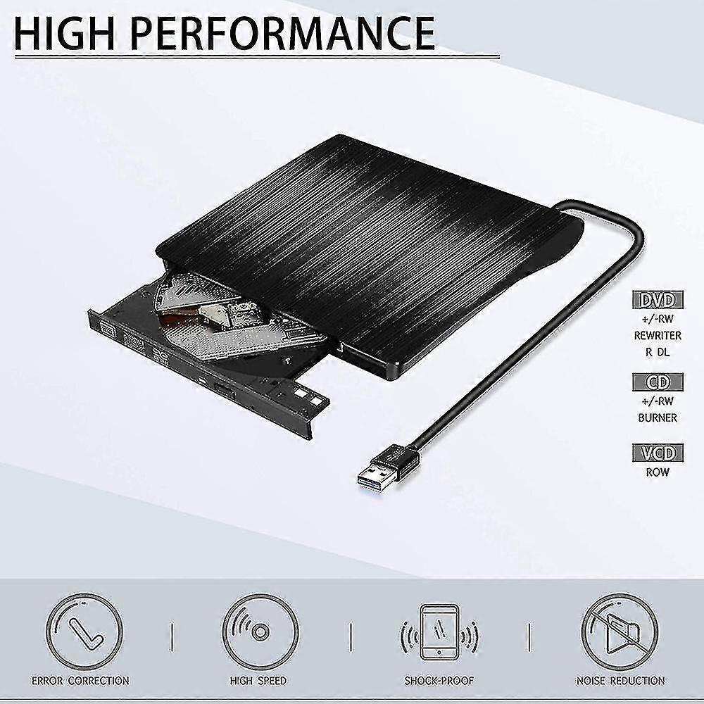 External Cd Dvd Drive,usb 3.0 & Type C External Dvd Cd Player