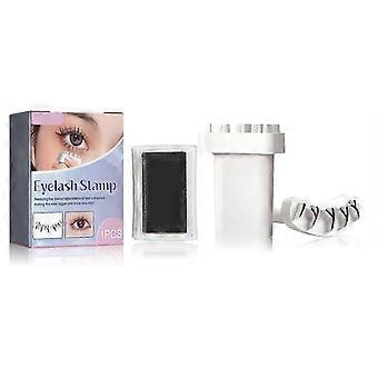 Eyelash Stamps Tool, L+R Lower Eyelash Stamp, Eye Makeup Tool, Lower Lash Stamp Natural Look Easy to Use and Friendly to Novices
