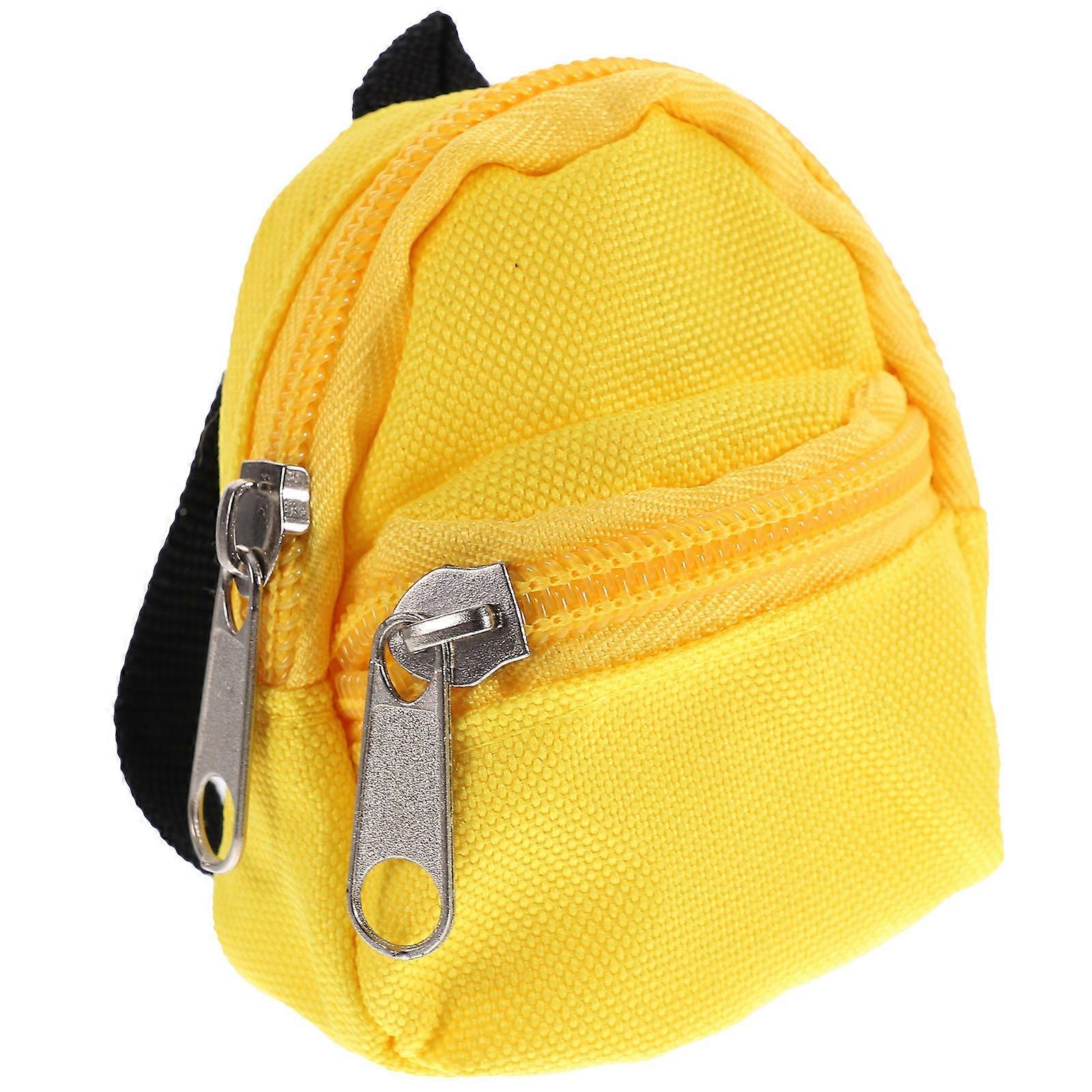 Mini Backpack Model Miniature Doll Backpack Decorative Mini House