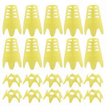 Indoor and Outdoor Golf Simulator Practice Training, 20 Pcs Golf Tees for Golf Mats and Turf