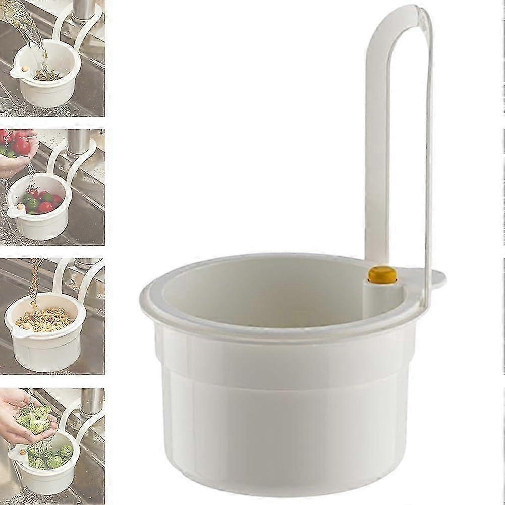 Faucet-Hanging Strainer with Split Mesh
