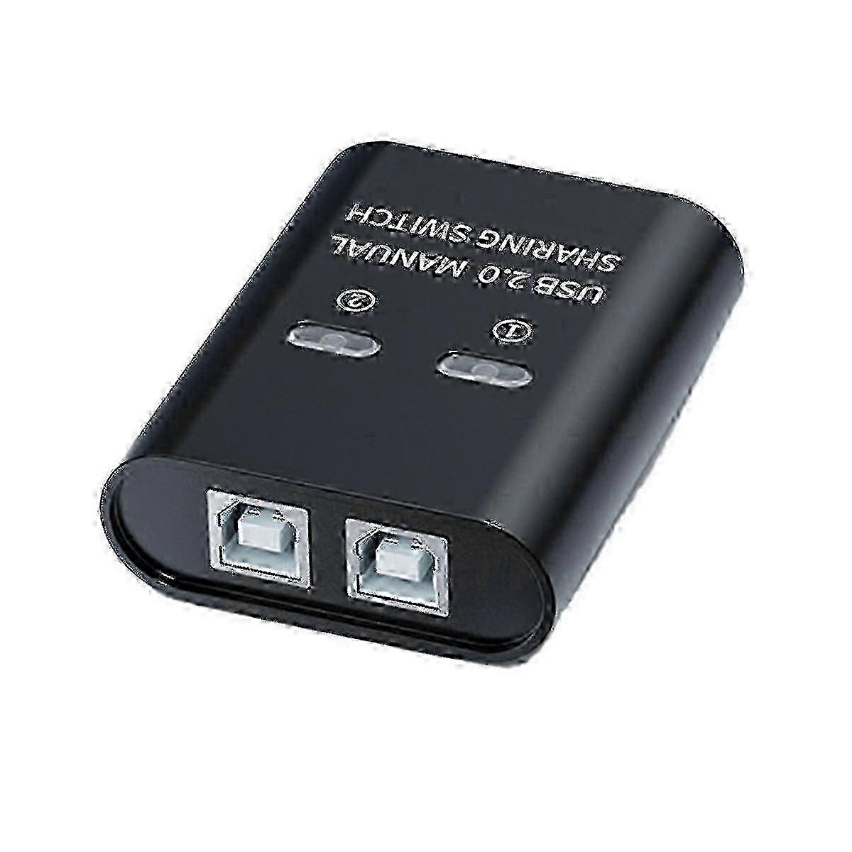 Compact 2-Port USB Sharing Switch