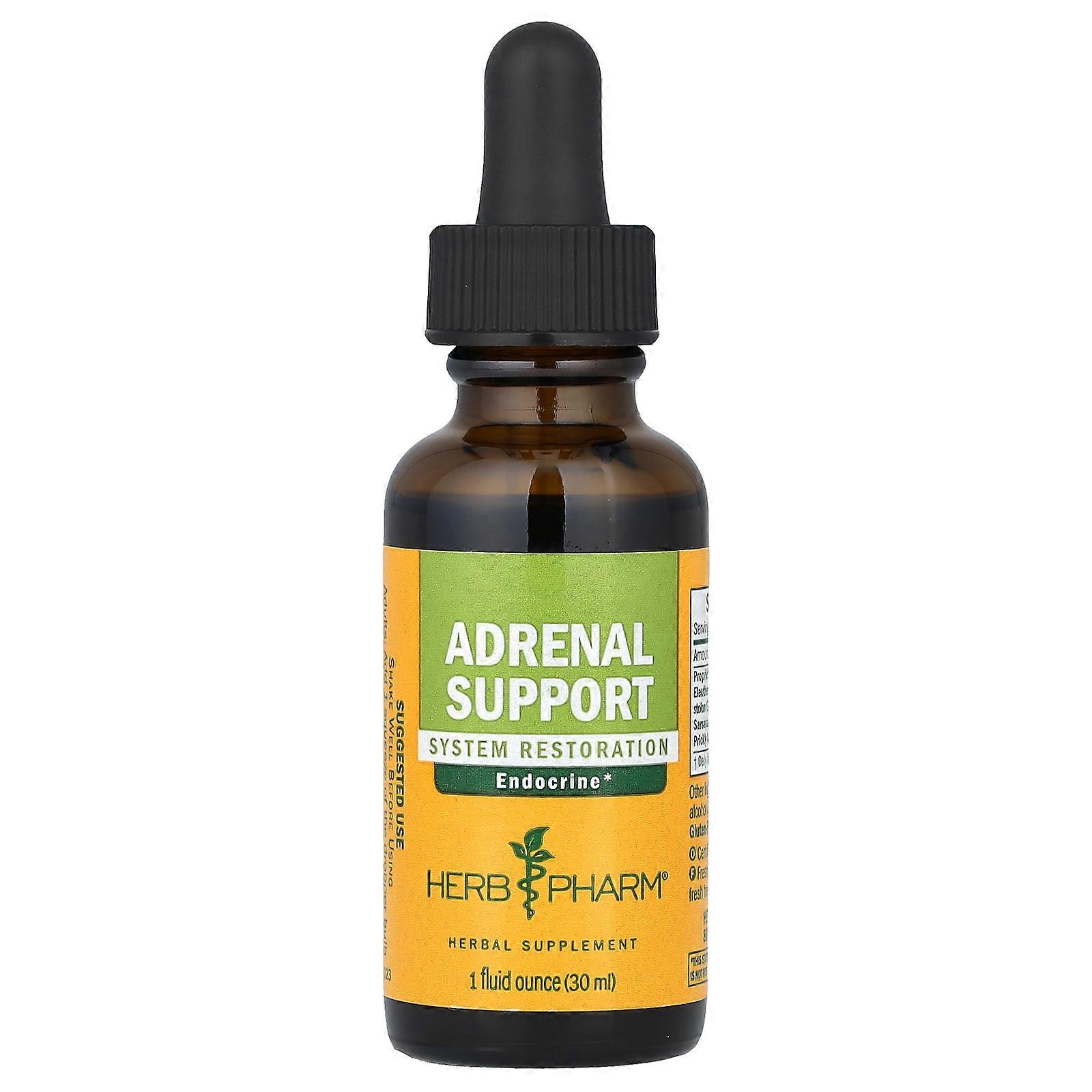 2 x Herb Pharm, Adrenal Support, 1 fl oz (30 ml)