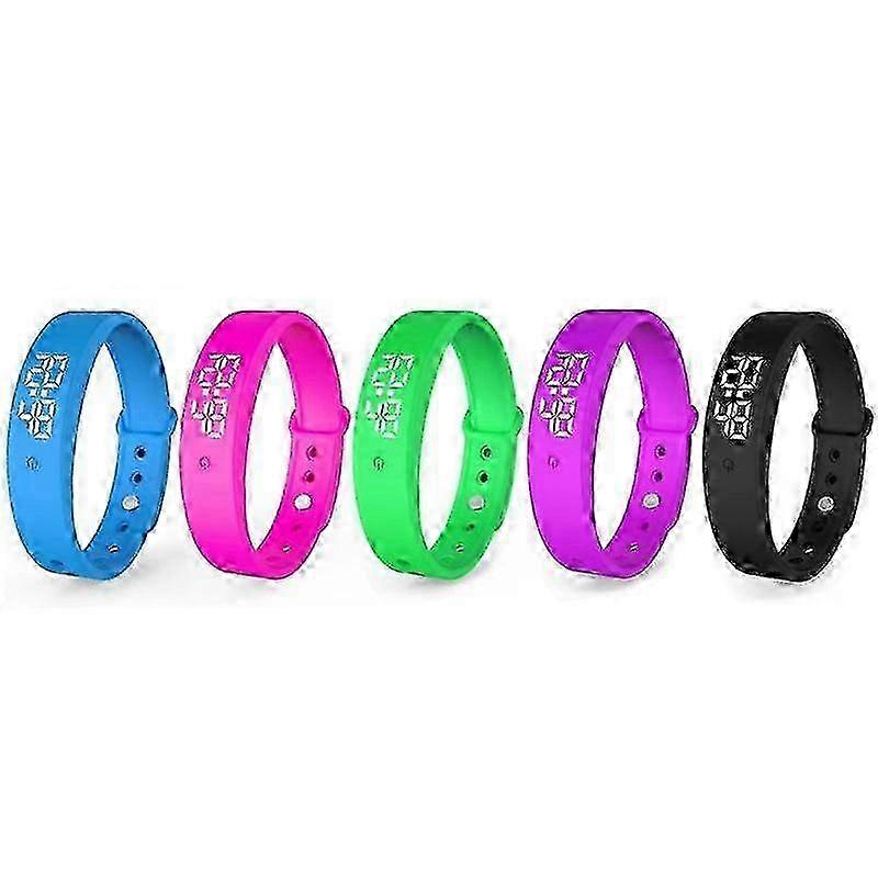 @26-27Vibration Alarm Watch with Countdown Timer, Waterproof Reminder Clock