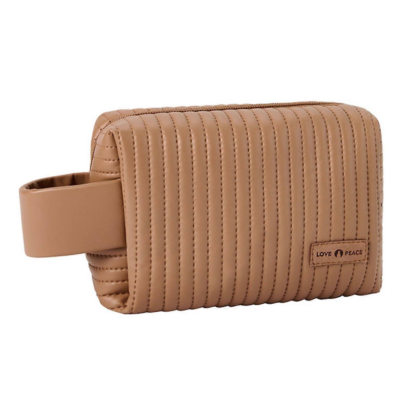 Soft Touch PU Leather Makeup Storage Bag
