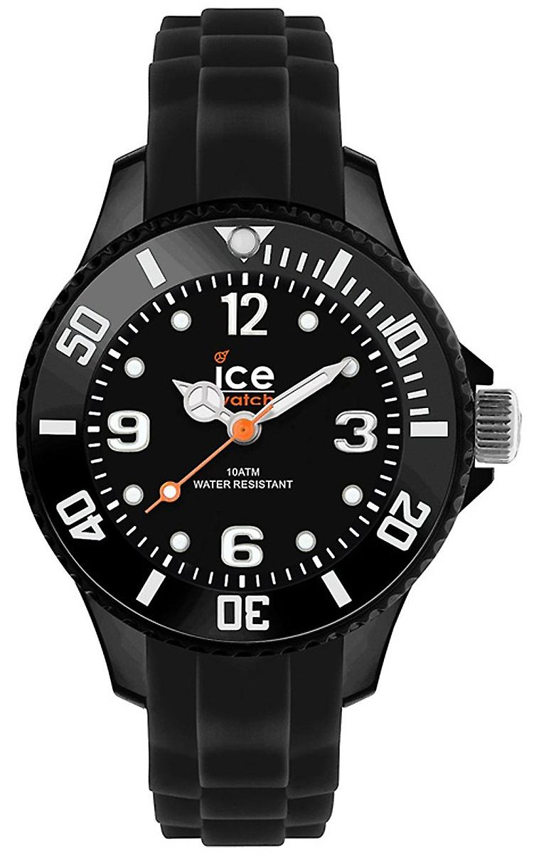 Ice forever Quartz Analog Children's Watch with Silicone SI Bracelet. Bk. M.S.13