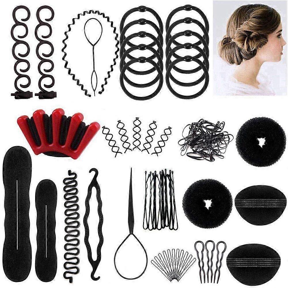DIY Braiding Tool Kit Elegant Multifunction Styling Set