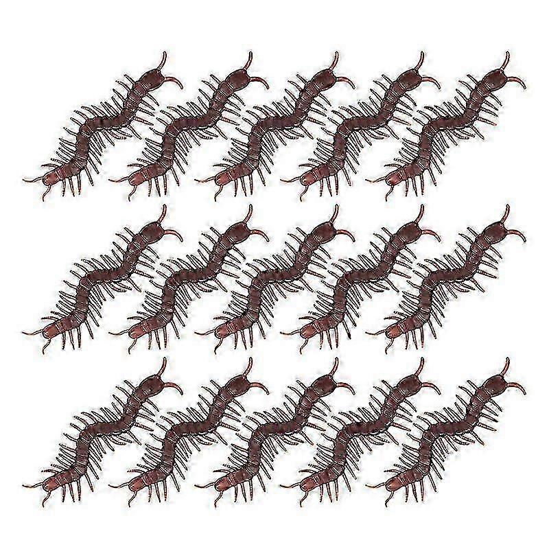 15pcs Realistic Fake Centipede Props
