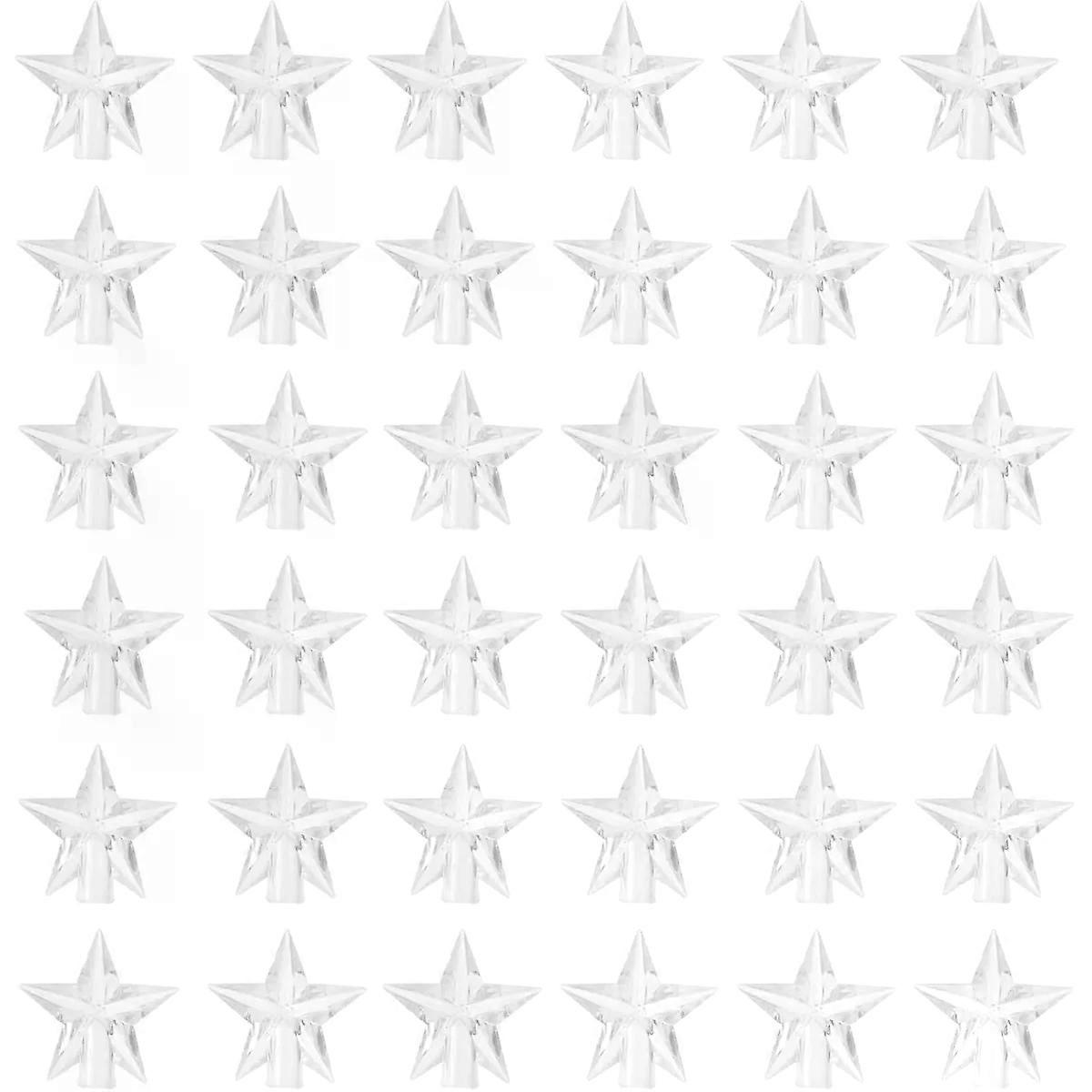 Shape String Light Bulb Cover 100pcs Plastic 5mm Hole
