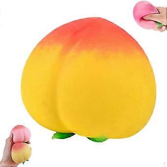 Peach Squishy,Squishy Peach,Soft Squeezy Fruit Squishys,Squishyes Fidget for Adults,Cute Fruit Squishys Stress Relief Gift_ynai1_RxA