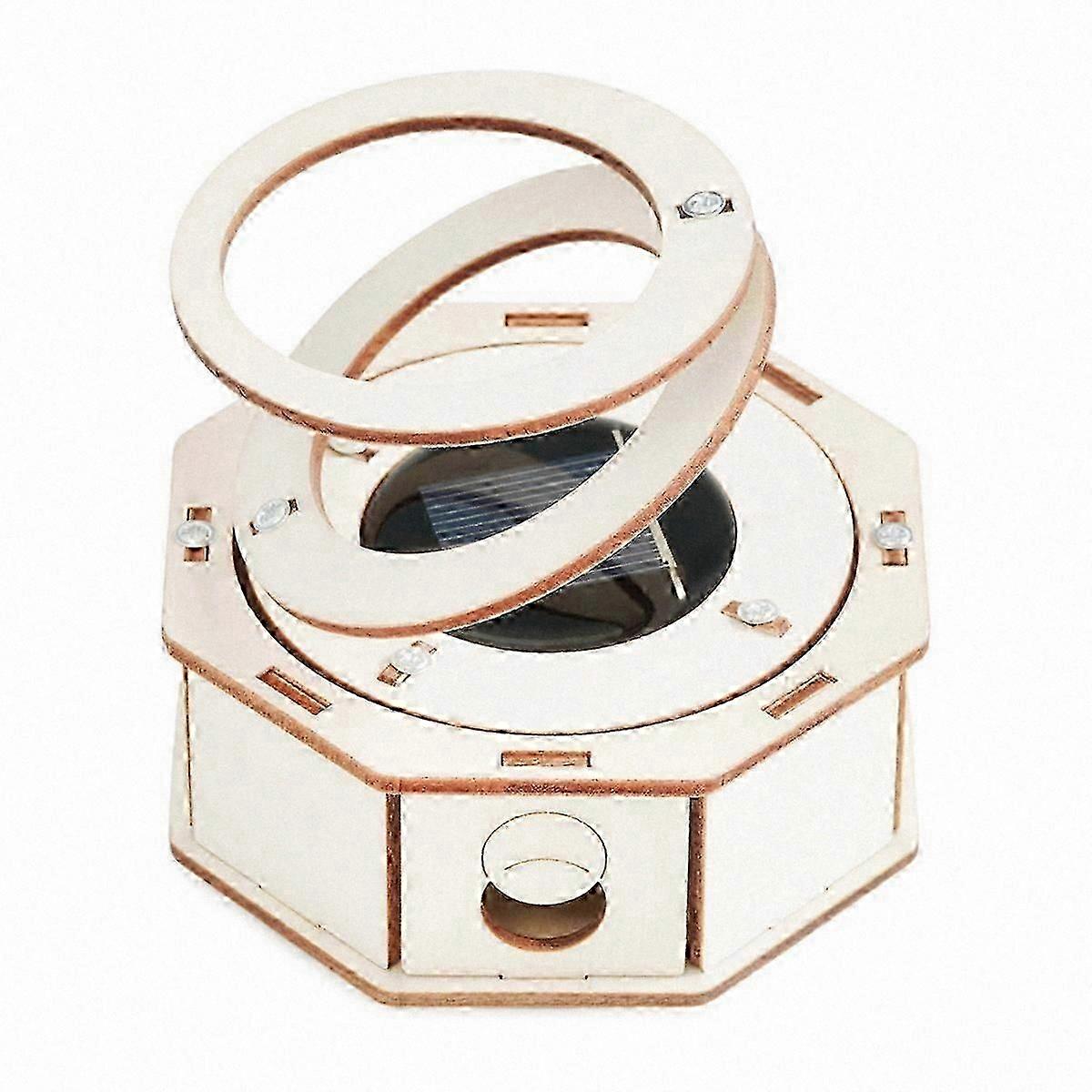 Solar-Powered Dual Ring Science Kit for Physics Experiments and Technology Learning Materials