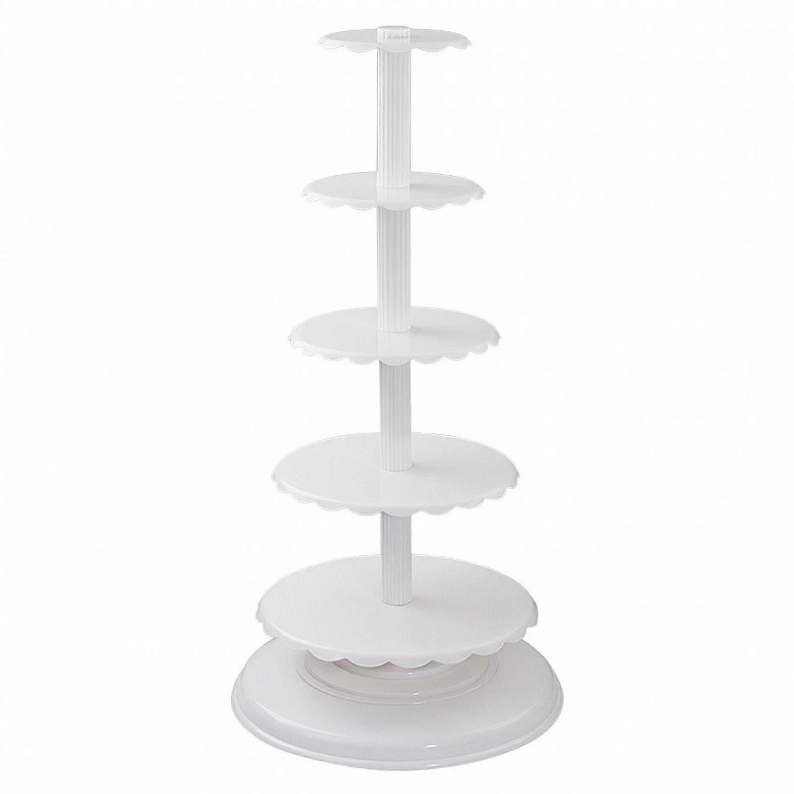 Multi-Tier Cake Stand Sturdy Cake Stand Plates Easy to Clean