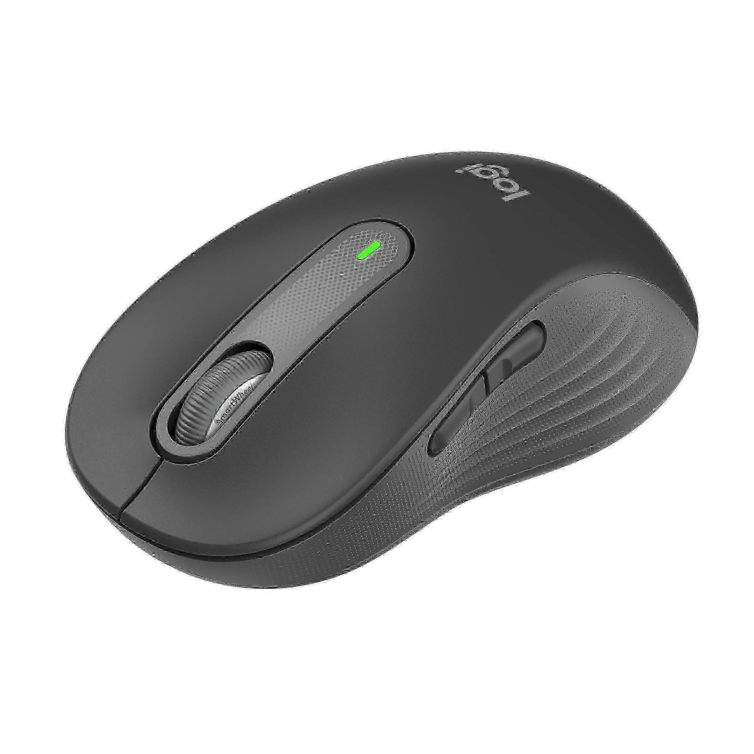 Full Size Wireless Mouse Silent Clicks Side Buttons