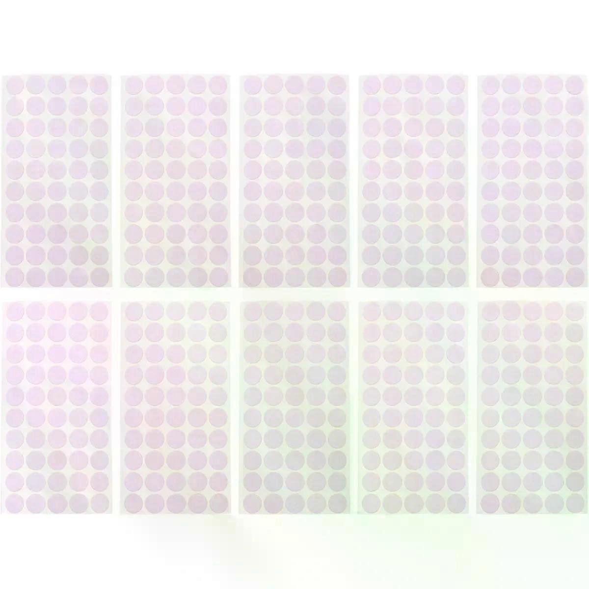 Indicator Sticker Round Paper Label 500pcs 0.3 Inch