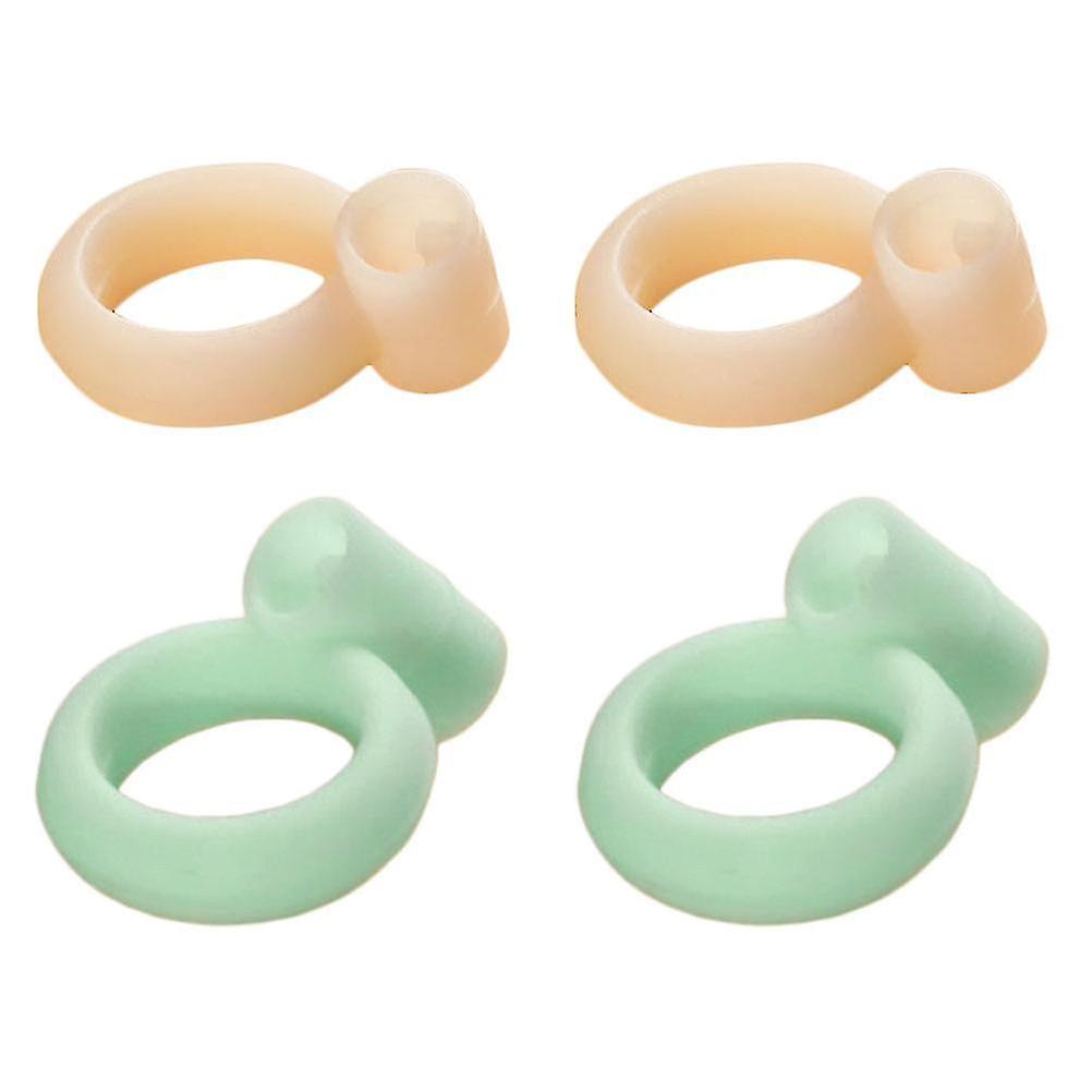 4pcs Children Learn Chopsticks Accessories Learn Chopsticks Finger Covers Random Color