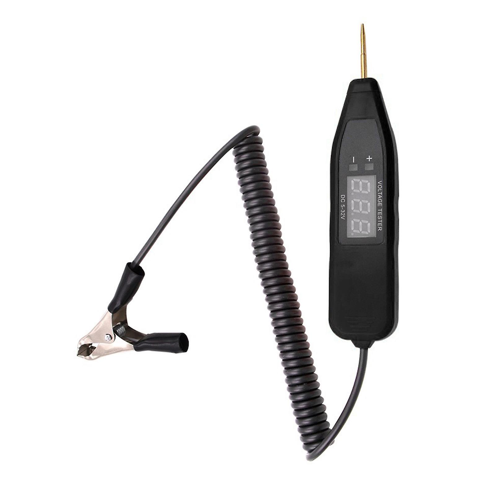 5-32v Voltage Tester Lcd Digital Display Electrical Circuit Tester