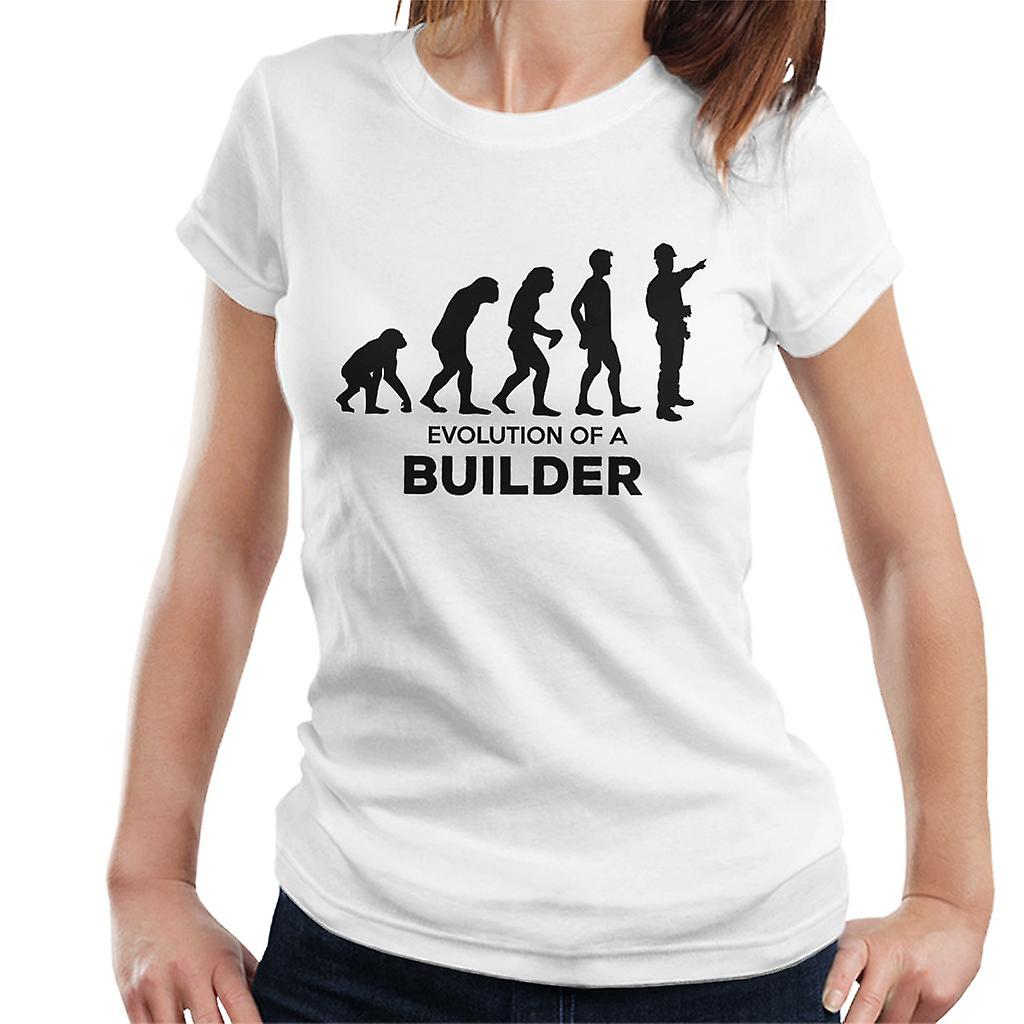 Evolution Of A Builder Women's T-Shirt